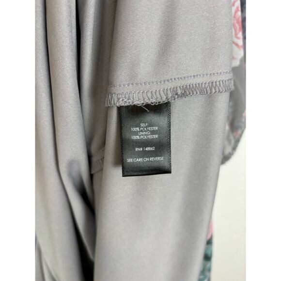 Torrid Tea Length Chiffon Front Tie Dress NWT Plus Size 3 - Picture 7 of 7